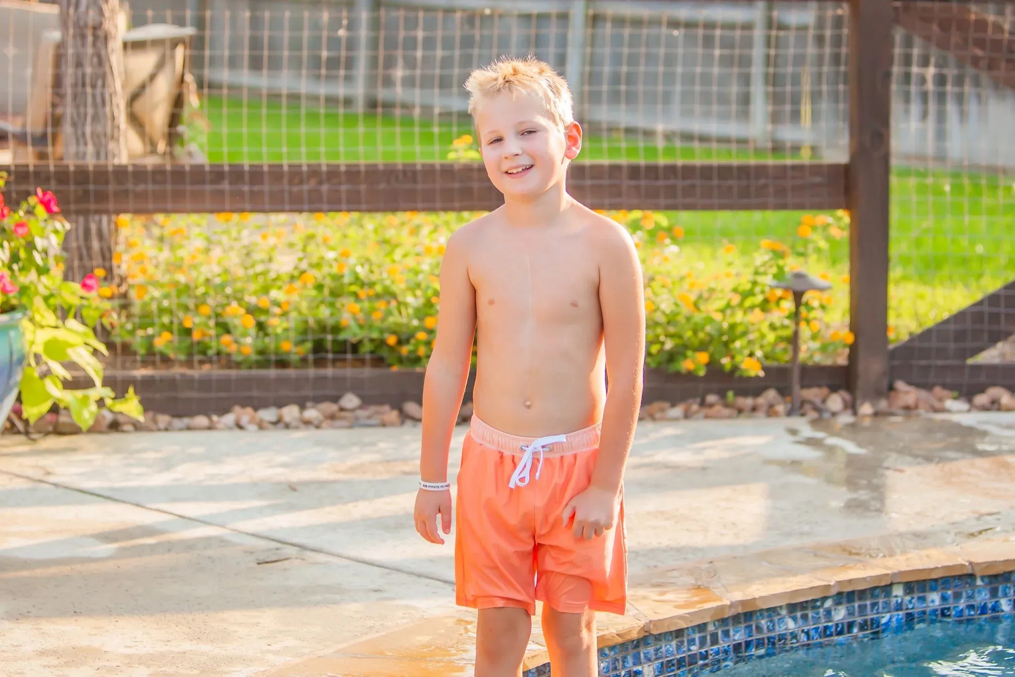 Boy Shorts in Orange Sherbet